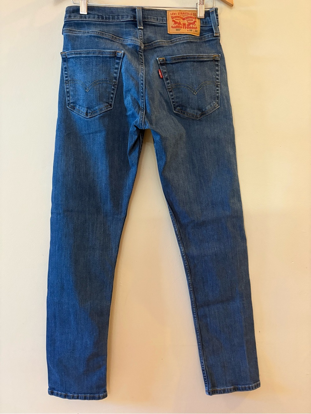 Levi's 502 Regular Taper Jeans Blue Denim 29x32